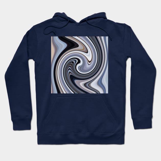 Liquid Chrome Hoodie by Spazashop Designs